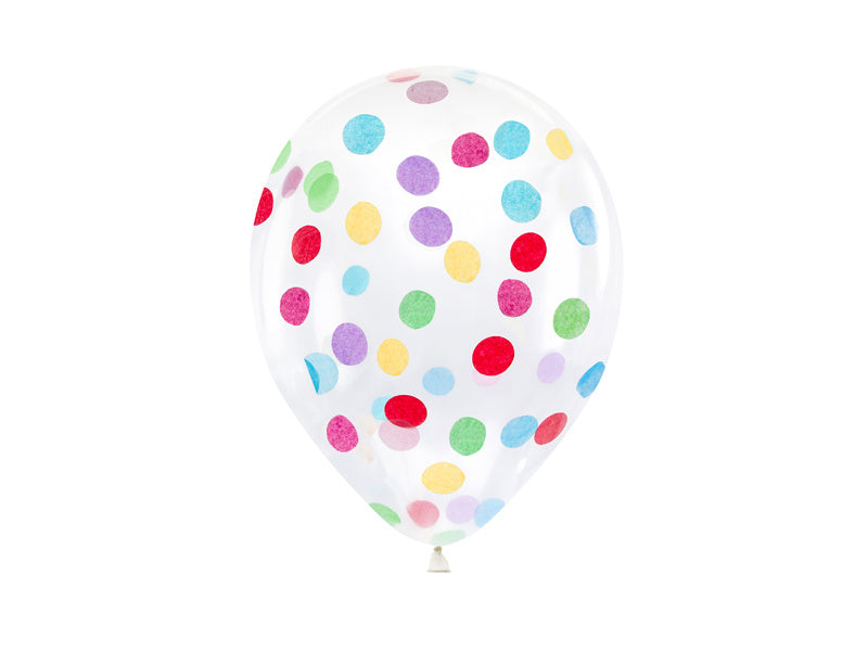 Confetti Ballonnen 30cm 6st