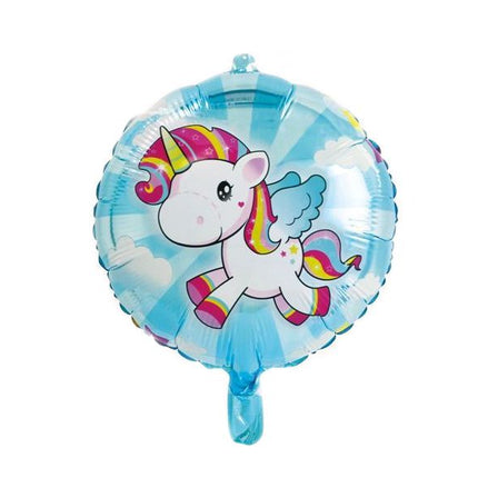 Unicorn Helium Ballon 45cm leeg