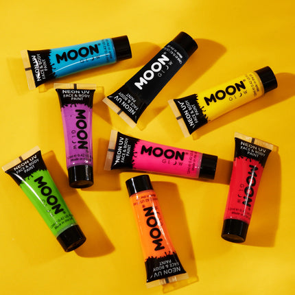 Moon Glow Pastel Neon UV Face Paint Pastel Pink 12ml