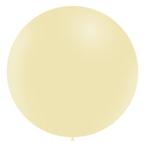 Gele Reuze Ballon Pastel XL 91cm