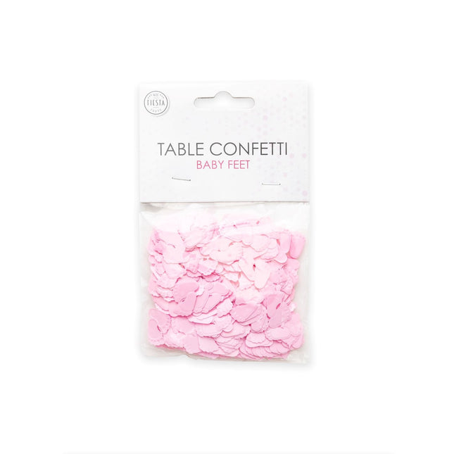 Tafelconfetti Baby Voeten Roze