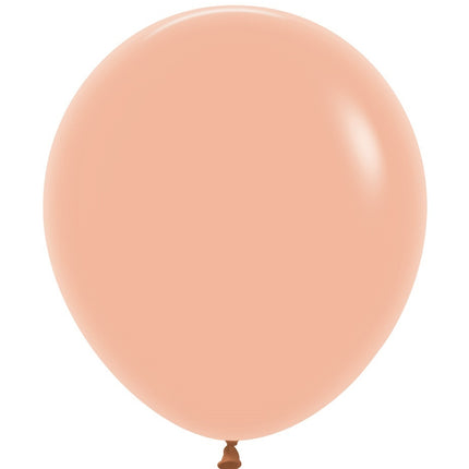 Ballonnen Peach Blush 45cm 25st