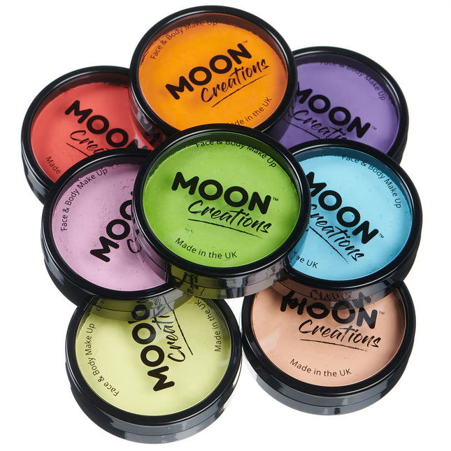 Moon Creations Pro Face Paint Cake Pots Magenta 36g