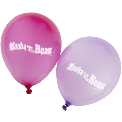 Masha En De Beer Latex Ballonnen 30,5cm 12st