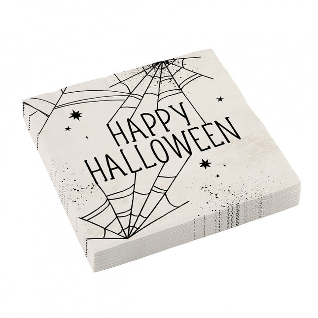 Happy Halloween Servetten 33cm 16st