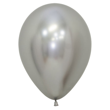 Ballonnen Reflex Silver 23cm 80st