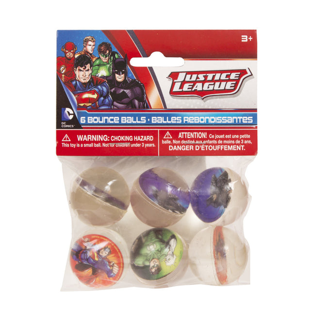 Justice League Stuiterballen 3cm 6st