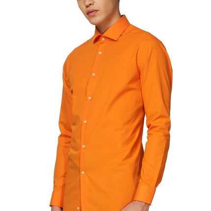 Oranje Overhemd Heren OppoSuits