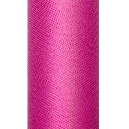 Fuchsia Tule Rol 15cm 9m