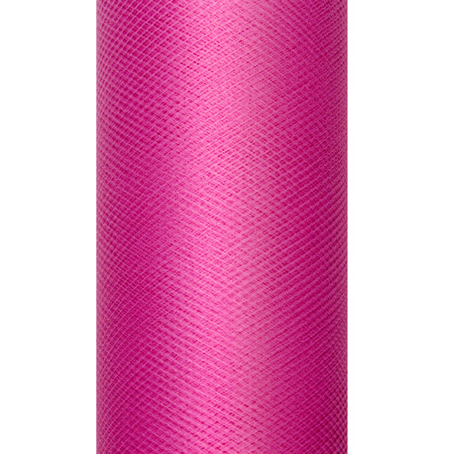 Fuchsia Tule Rol 15cm 9m