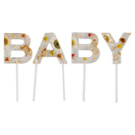 Babyshower Cupcake Toppers Baby 4st