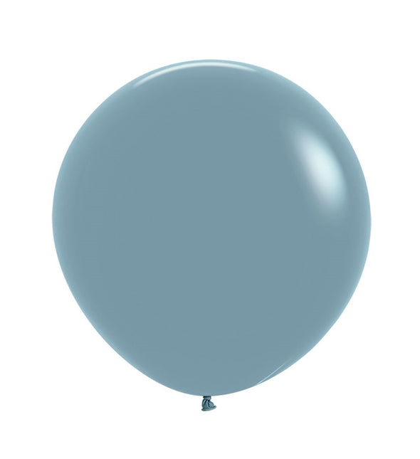 Ballonnen Pastel Dusk Blue 61cm 10st