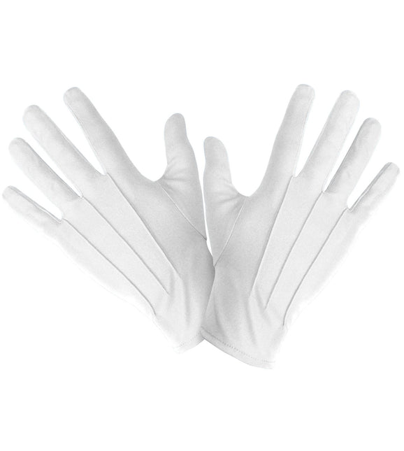 Witte Handschoenen Xl