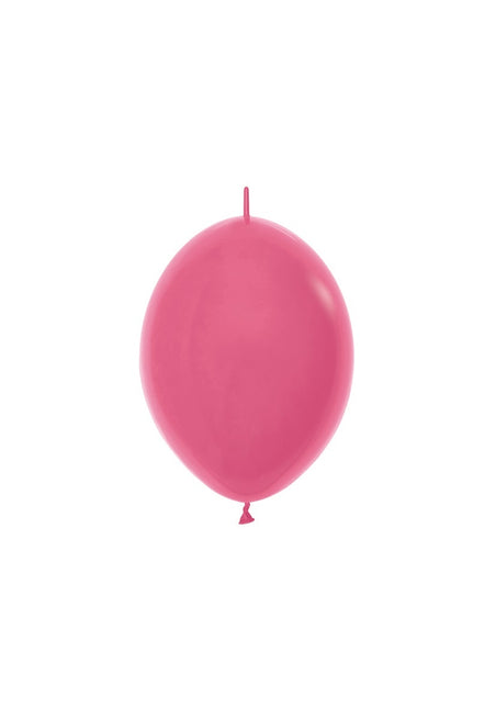 Ballonnen Fuchsia 15cm 50st