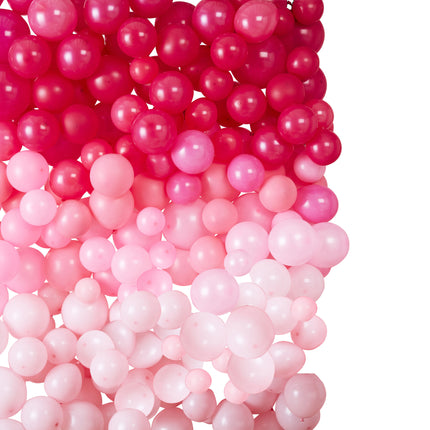 Wanddecoratie Ombre Ballonnen Set