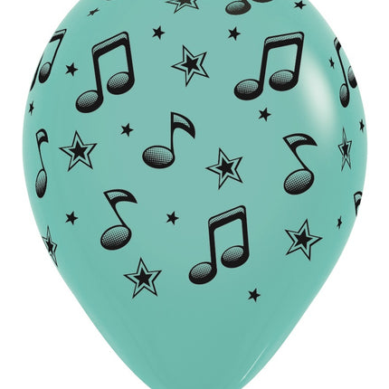 Ballonnen Music Notes 30cm 25st