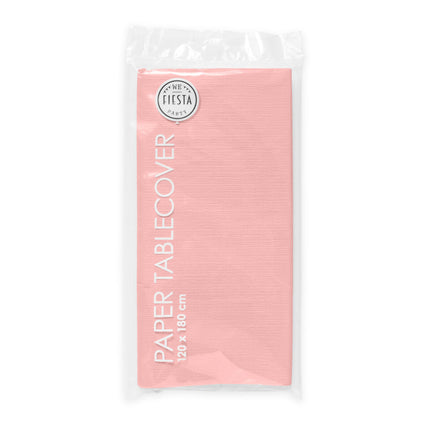 Roze Tafelkleed Papier 1,8m