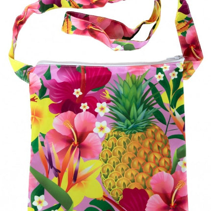 Tasje Hawaii Print Ass 3 Kleuren