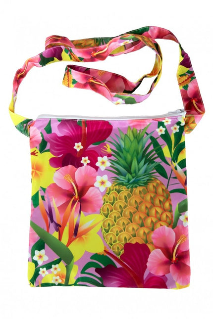 Tasje Hawaii Print Ass 3 Kleuren