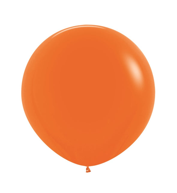 Ballonnen Orange 61cm 10st