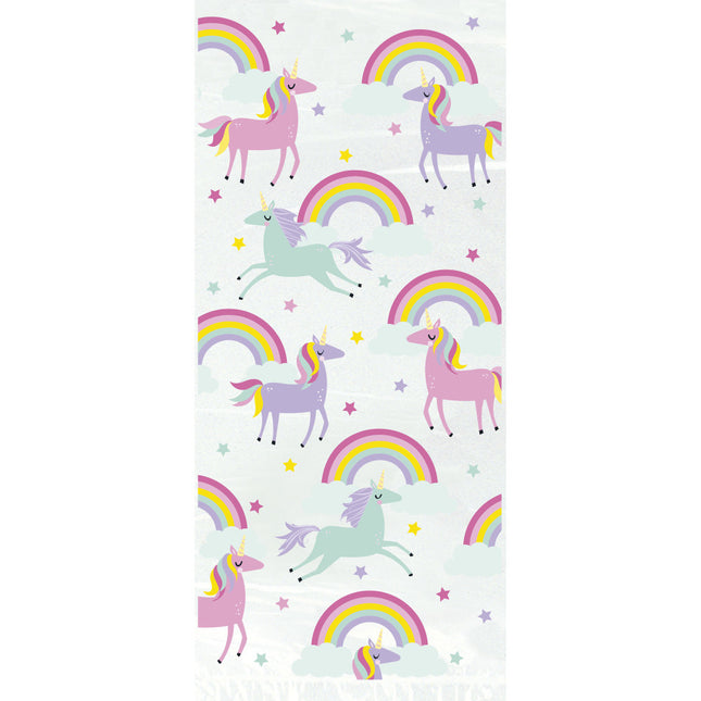 Unicorn Uitdeelzakjes Regenboog 20st