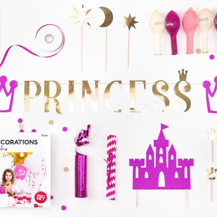 Prinsessen Versiering Set 31 delig