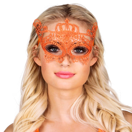 Oogmasker Kant Oranje