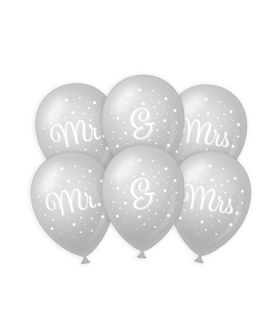 Bruiloft Ballonnen Mr & Mrs 30cm