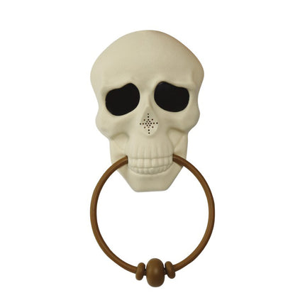 Halloween Skelet Deurklink met Geluid 30cm