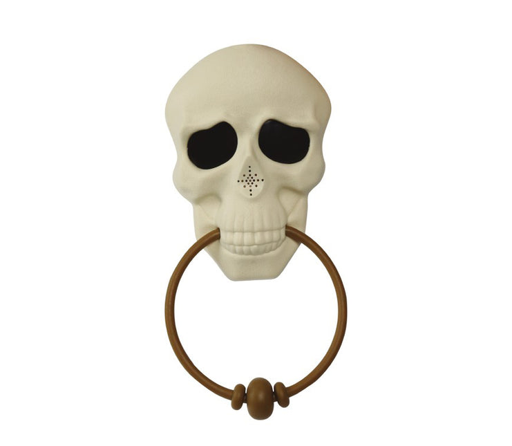 Halloween Skelet Deurklink met Geluid 30cm