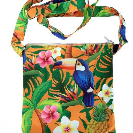 Tasje Hawaii Print Ass 3 Kleuren