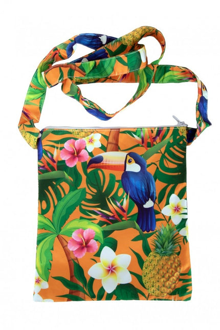 Tasje Hawaii Print Ass 3 Kleuren