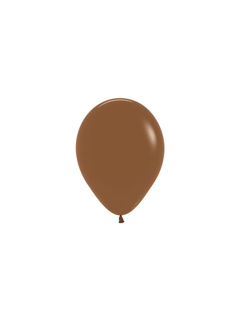 Ballonnen Coffee 12cm 50st