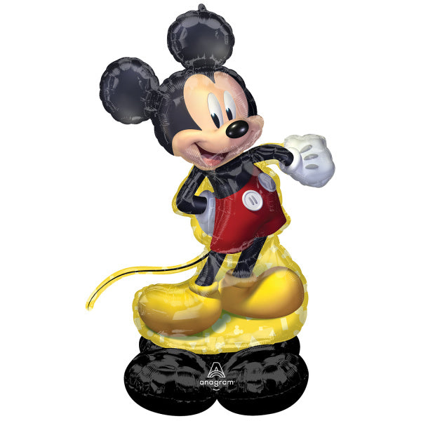 Helium Ballon Mickey Mouse Standaard Leeg 1,32m