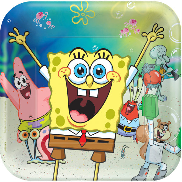 Spongebob Borden 23cm 8st