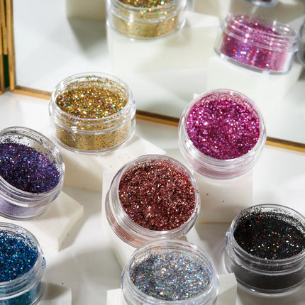 Moon Glitter Holographic Glitter Shakers Silver 5g