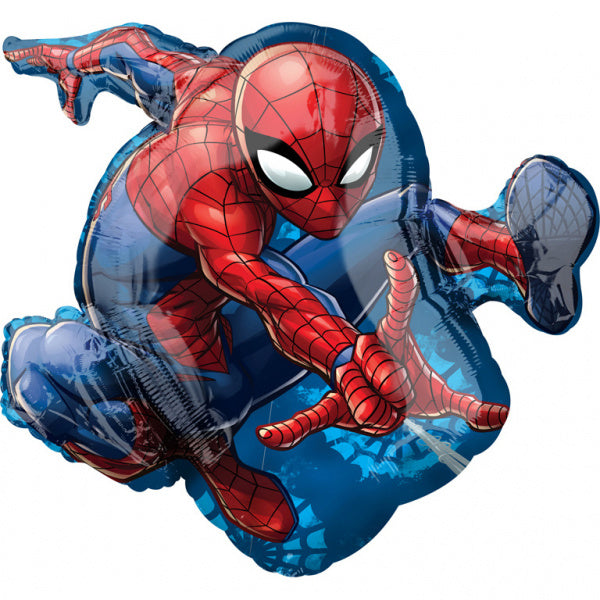 Spiderman Helium Ballon XL 73cm leeg