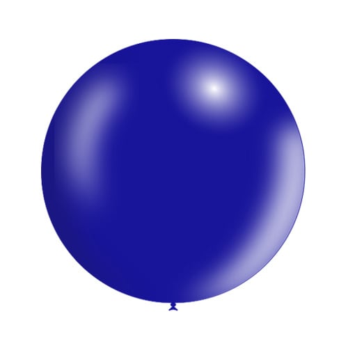 Donkerblauwe Reuze Ballon Metallic 60cm