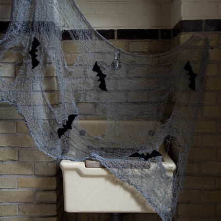 Halloween Net Vleermuizen 1,5m