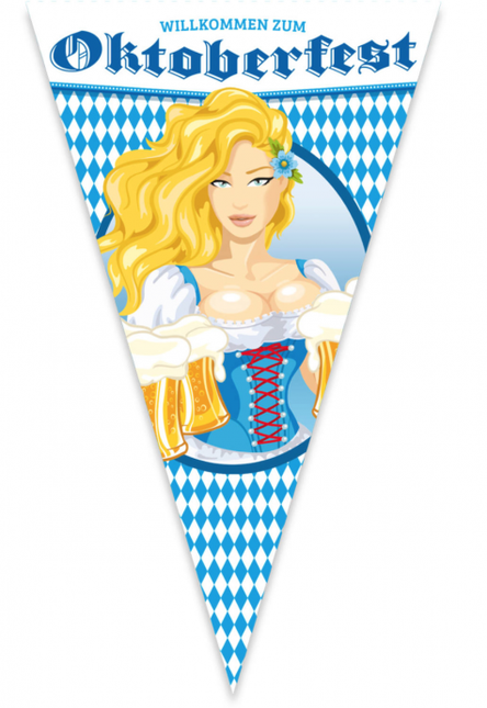 Oktoberfest Vlag Willkommen Zum Oktoberfest 1,5m