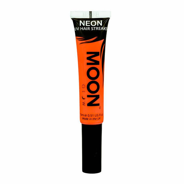 Moon Glow Neon UV Hair Streaks Intense Orange