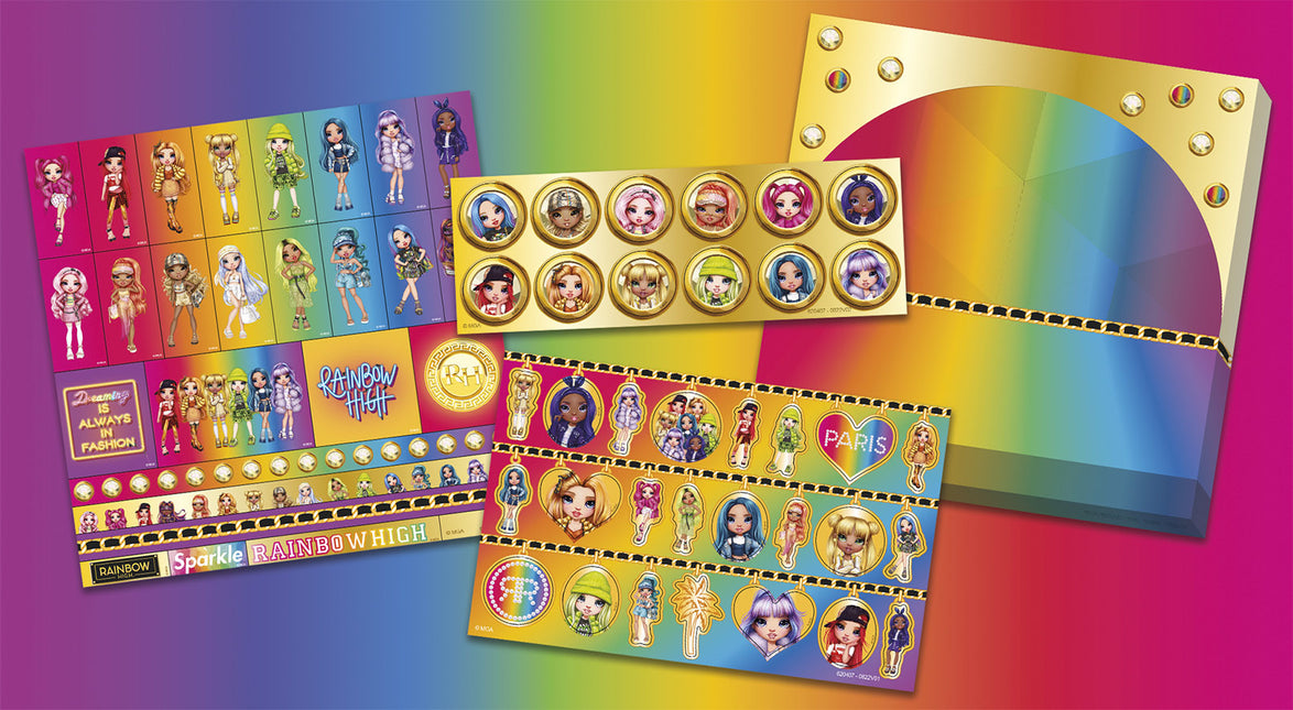 Rainbow High Stickerset