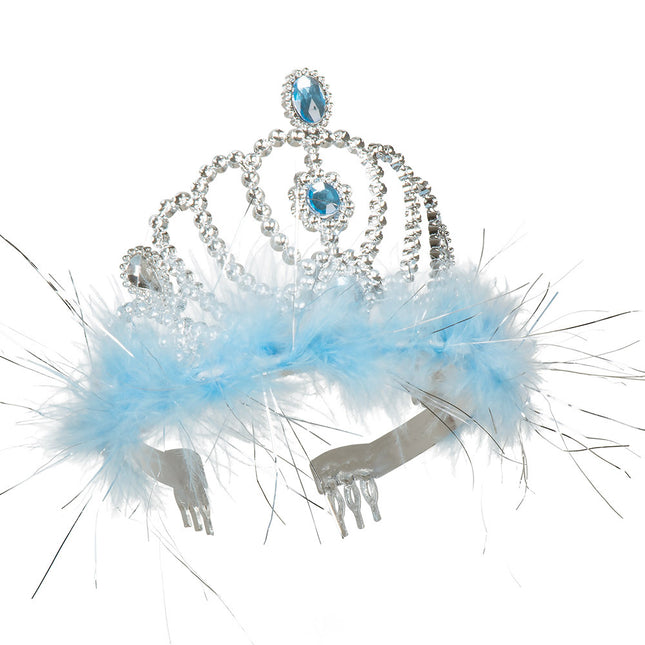 Blauwe Prinsessen Kroon Diamanten