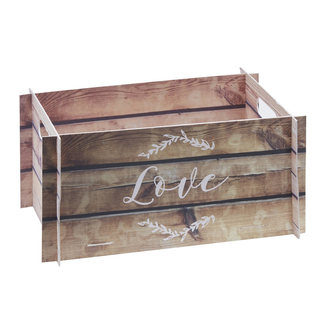 Kaarten Box Love Hout 30cm