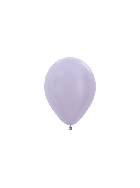 Ballonnen Pearl Lilac 12cm 50st