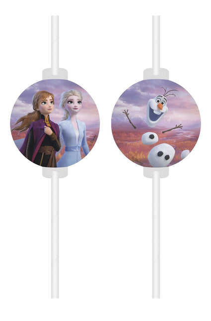 Frozen 2 Rietjes 4st