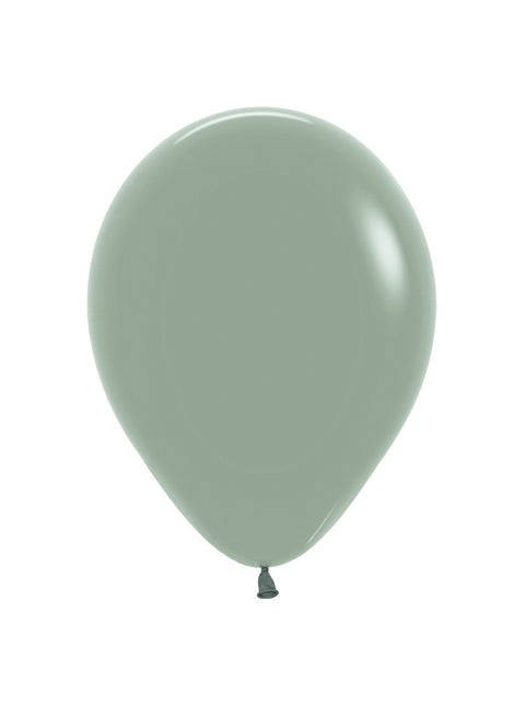 Ballonnen Pastel Dusk Laurel Green 23cm 50st