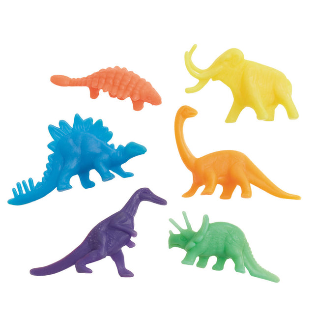 Uitdeelcadeautjes Dinosaurussen 7cm 12st