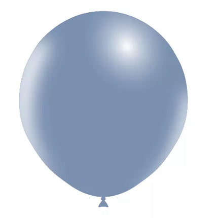 Blauwe Ballonnen Vintage 45cm 25st