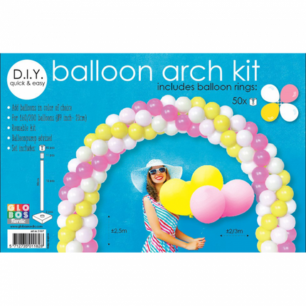 Ballonnenboog Zelf Maken Set 3x2,5m